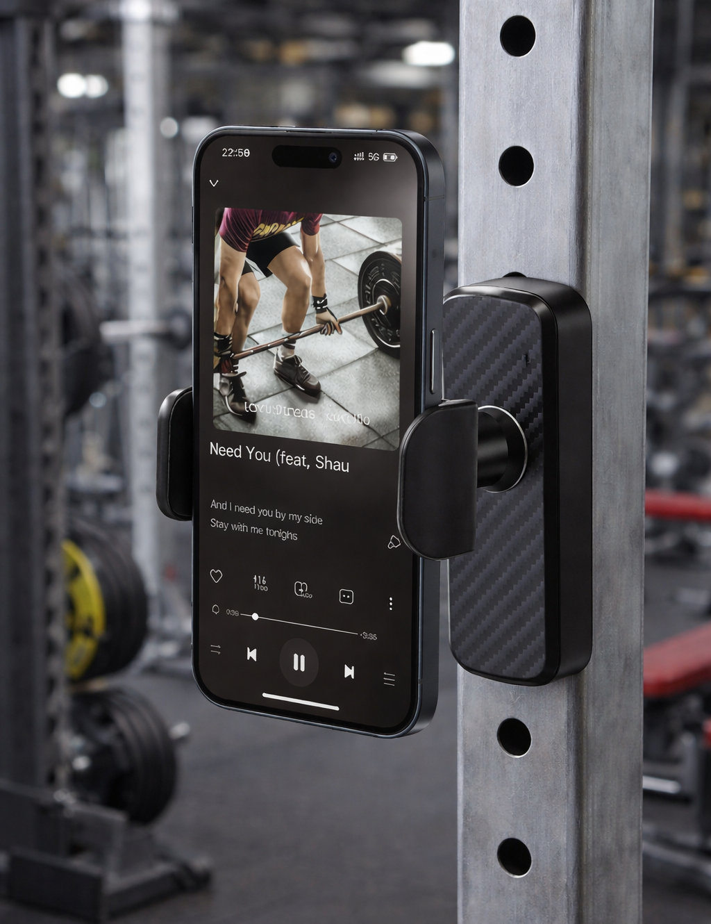 Athlixo™ Magnetic Gym Phone Mount